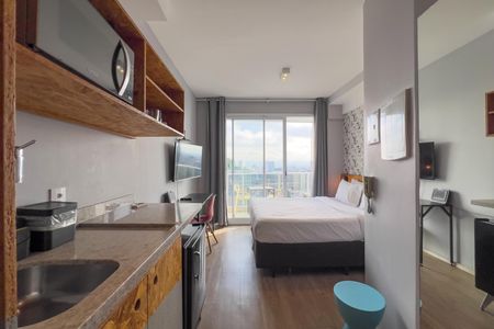 Studio para alugar com 22m², 1 quarto e sem vaga Studio para alugar com 22m², 1 quarto e sem vagaCozinha