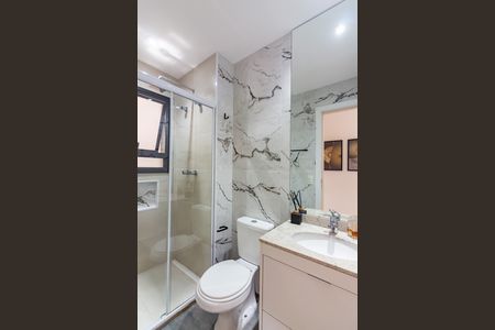 Apartamento à venda com 62m², 2 quartos e 1 vaga Apartamento à venda com 62m², 2 quartos e 1 vagaBanheiro 1