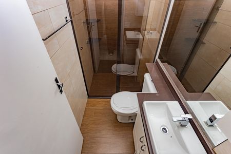 Apartamento à venda com 63m², 3 quartos e 1 vaga Apartamento à venda com 63m², 3 quartos e 1 vagaBanheiro