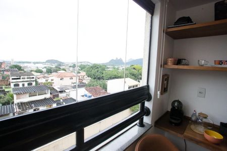 Varanda da Sala de apartamento à venda com 3 quartos, 118m² em Taquara, Rio de Janeiro
