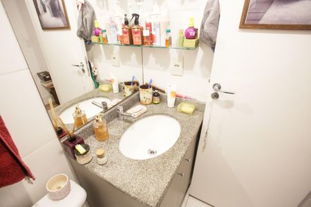 Apartamento à venda com 118m², 3 quartos e 2 vagasBanheiro da Suíte
