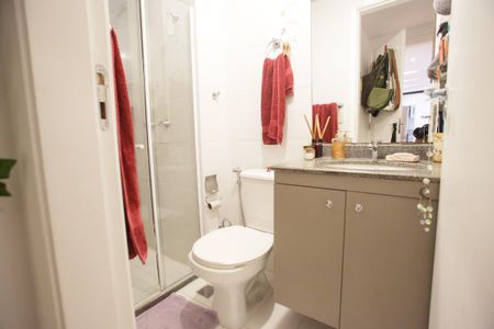 Apartamento à venda com 118m², 3 quartos e 2 vagasBanheiro da Suíte