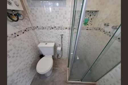 Apartamento para alugar com 40m², 1 quarto e sem vagaBanheiro da suíte 