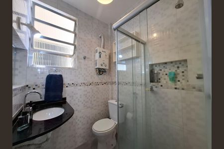Apartamento para alugar com 40m², 1 quarto e sem vagaBanheiro da suíte 