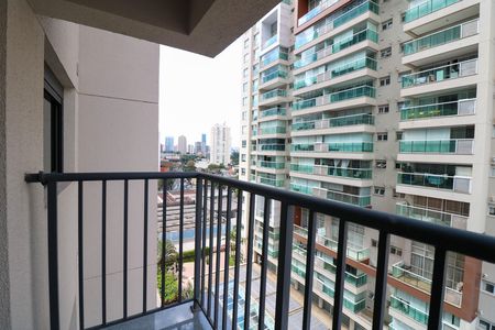 Varanda de kitnet/studio para alugar com 1 quarto, 29m² em Vila Cordeiro, São Paulo