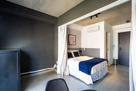 Varanda de kitnet/studio para alugar com 1 quarto, 24m² em Bela Vista, São Paulo