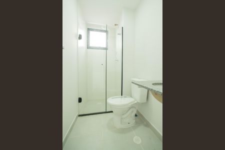 Banheiro de apartamento para alugar com 1 quarto, 25m² em Vila Clementino, São Paulo