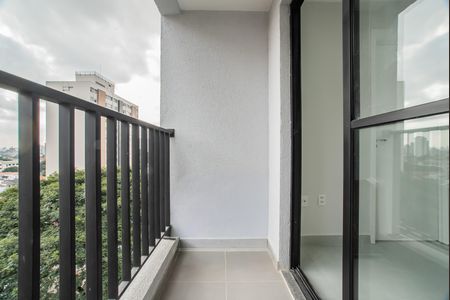 Varanda de apartamento à venda com 1 quarto, 25m² em Vila Clementino, São Paulo