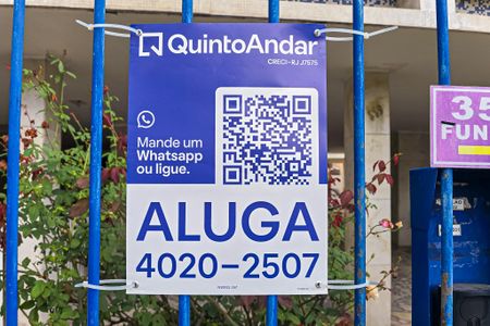 Apartamento para alugar com 59m², 1 quarto e sem vaga Apartamento para alugar com 59m², 1 quarto e sem vagaFachada do Prédio com placa
