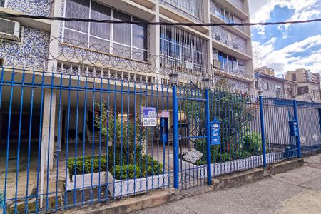 Apartamento para alugar com 59m², 1 quarto e sem vaga Apartamento para alugar com 59m², 1 quarto e sem vagaFachada do Prédio com placa