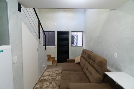 Sala/Cozinha de apartamento para alugar com 1 quarto, 27m² em Parque Jabaquara, São Paulo