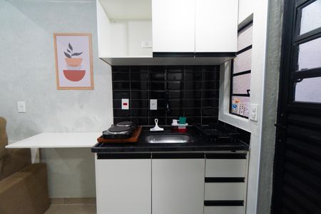 Sala/Cozinha de apartamento para alugar com 1 quarto, 27m² em Parque Jabaquara, São Paulo