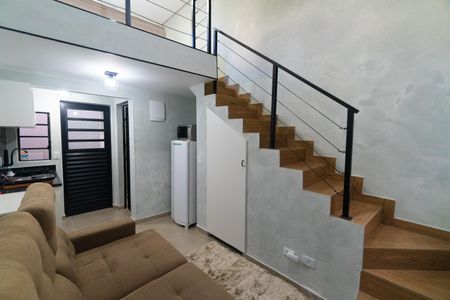 Sala/Cozinha de apartamento para alugar com 1 quarto, 27m² em Parque Jabaquara, São Paulo