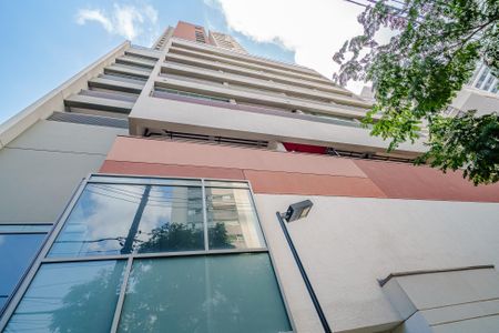 Apartamento para alugar com 28m², 1 quarto e sem vagaFachada do Prédio