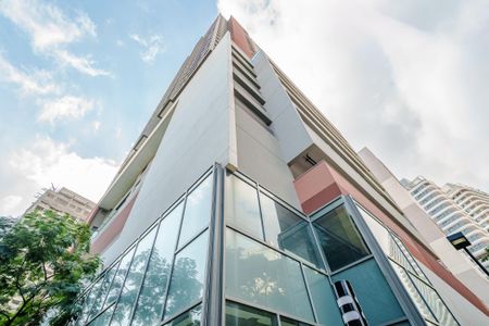 Apartamento para alugar com 28m², 1 quarto e sem vagaFachada do Prédio