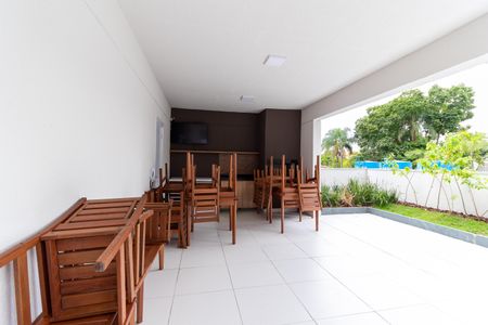 Apartamento para alugar com 42m², 2 quartos e sem vaga Apartamento para alugar com 42m², 2 quartos e sem vagaÁrea comum - Churrasqueira