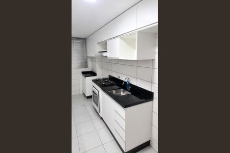 Cozinha de apartamento para alugar com 2 quartos, 55m² em Vila Rosa, Goiânia