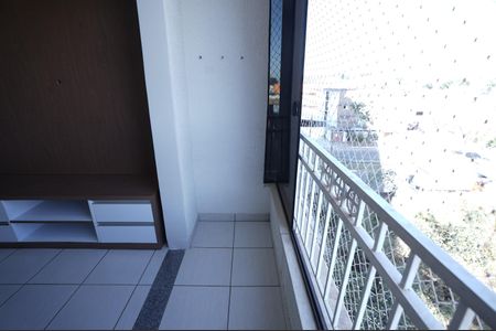 Varanda da Sala de apartamento para alugar com 2 quartos, 55m² em Vila Rosa, Goiânia