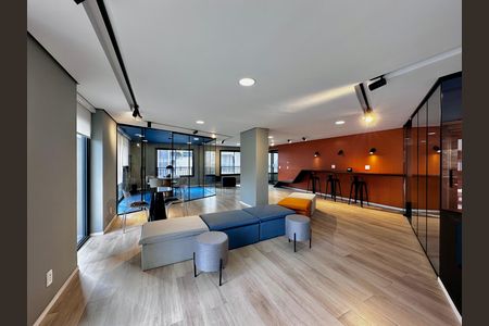 Studio à venda com 26m², 1 quarto e sem vaga Studio à venda com 26m², 1 quarto e sem vagaSalão de festas