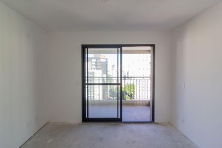 Sala - Quarto de kitnet/studio à venda com 1 quarto, 26m² em Cidade Monções, São Paulo