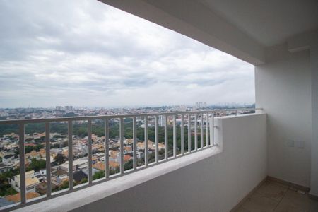 Varanda da Sala  de apartamento para alugar com 2 quartos, 55m² em Vila Rica, Sorocaba