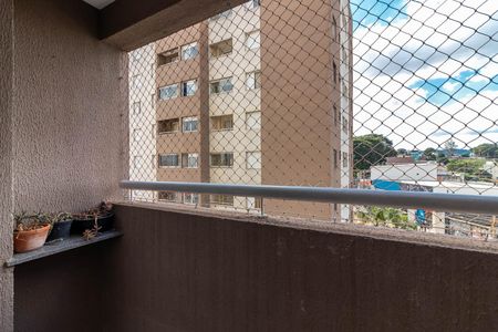Varanda da Sala de apartamento à venda com 2 quartos, 47m² em Vila Celeste, São Paulo
