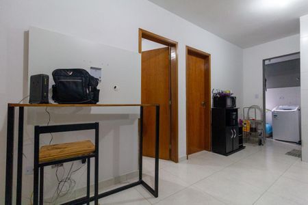 Sala e Cozinha de apartamento para alugar com 2 quartos, 35m² em Cidade Patriarca, São Paulo