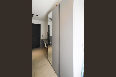 Cozinha de apartamento à venda com 1 quarto, 25m² em Indianópolis, São Paulo