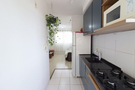 Cozinha e Área de Serviço de apartamento à venda com 2 quartos, 44m² em São Pedro, Osasco