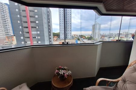 Sacada sala  de apartamento para alugar com 3 quartos, 155m² em Vila Curuçá, Santo André