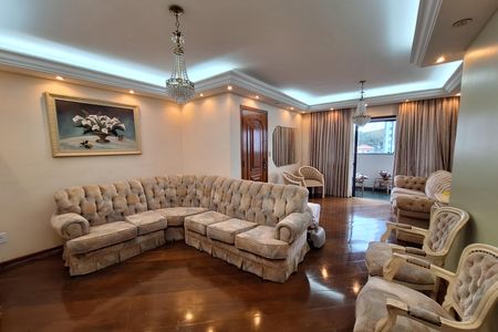 Sala  de apartamento para alugar com 3 quartos, 155m² em Vila Curuçá, Santo André