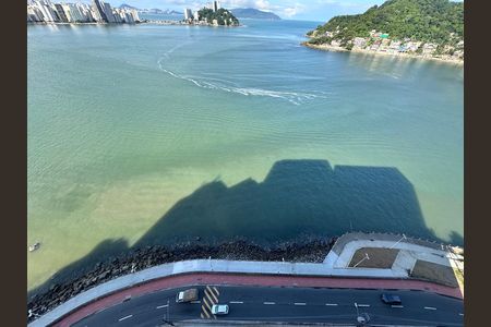 Vista de apartamento para alugar com 1 quarto, 30m² em Morro dos Barbosas, São Vicente