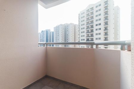 Varanda da Sala de apartamento para alugar com 2 quartos, 70m² em Vila Mogilar, Mogi das Cruzes