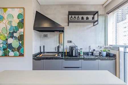 Varanda de apartamento à venda com 3 quartos, 94m² em Santo Amaro, São Paulo