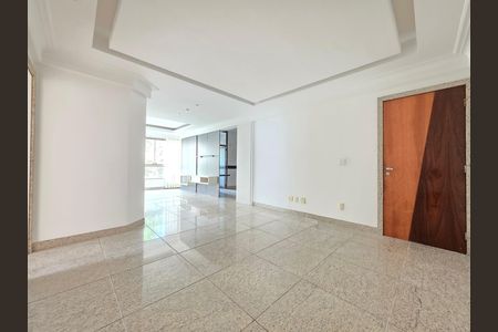 Sala  de apartamento à venda com 3 quartos, 90m² em Funcionários, Belo Horizonte