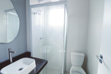 Apartamento para alugar com 33m², 1 quarto e 1 vaga Apartamento para alugar com 33m², 1 quarto e 1 vagaBanheiro da Suíte