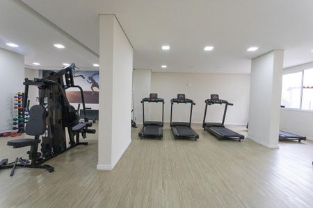 Apartamento para alugar com 45m², 2 quartos e 1 vaga Apartamento para alugar com 45m², 2 quartos e 1 vagaÁrea comum - Academia