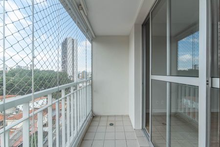 Varanda da Sala de apartamento para alugar com 2 quartos, 73m² em Santo Amaro, São Paulo