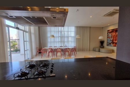 Apartamento para alugar com 35m², 1 quarto e 1 vagaÁrea comum - Salão de festas