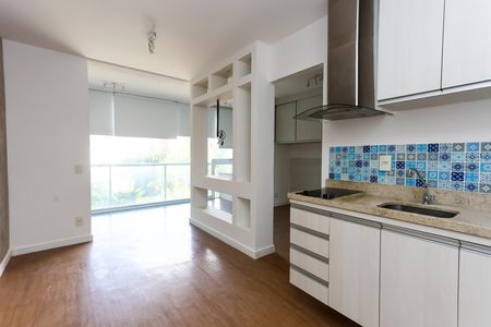 sala  de apartamento para alugar com 1 quarto, 35m² em Real Parque, São Paulo