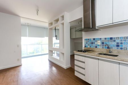 sala  de apartamento para alugar com 1 quarto, 35m² em Real Parque, São Paulo