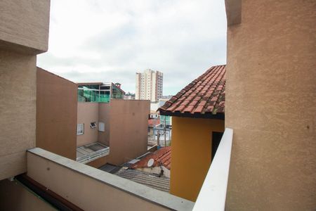 Varanda da Suíte de apartamento para alugar com 2 quartos, 64m² em Vila Pires, Santo André