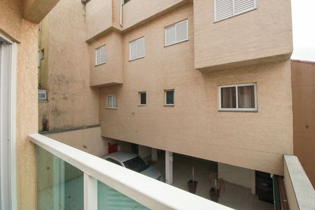 Varanda da Suíte de apartamento para alugar com 2 quartos, 64m² em Vila Pires, Santo André