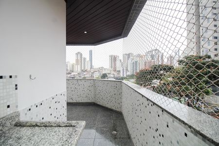 Apartamento à venda com 127m², 3 quartos e 2 vagasVaranda da sala