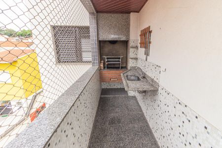 Varanda de apartamento à venda com 3 quartos, 127m² em Vila Regente Feijó, São Paulo