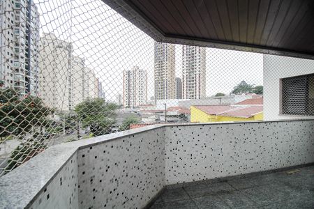 Apartamento à venda com 127m², 3 quartos e 2 vagasVaranda da sala