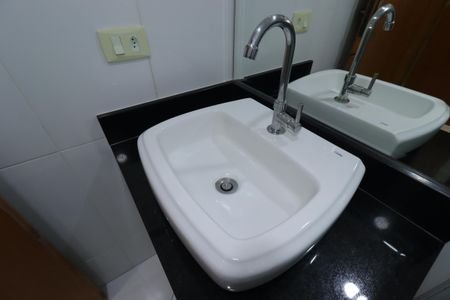 Apartamento para alugar com 93m², 3 quartos e 2 vagasBanheiro da Suíte - Pia