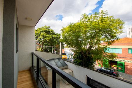 Varanda do quarto 1 de apartamento à venda com 2 quartos, 70m² em Parque das Nações, Santo André