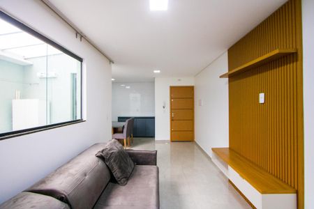 Sala de apartamento à venda com 2 quartos, 70m² em Parque das Nações, Santo André