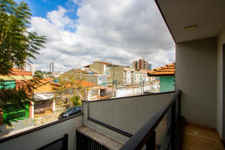Varanda do quarto 1 de apartamento à venda com 2 quartos, 70m² em Parque das Nações, Santo André
